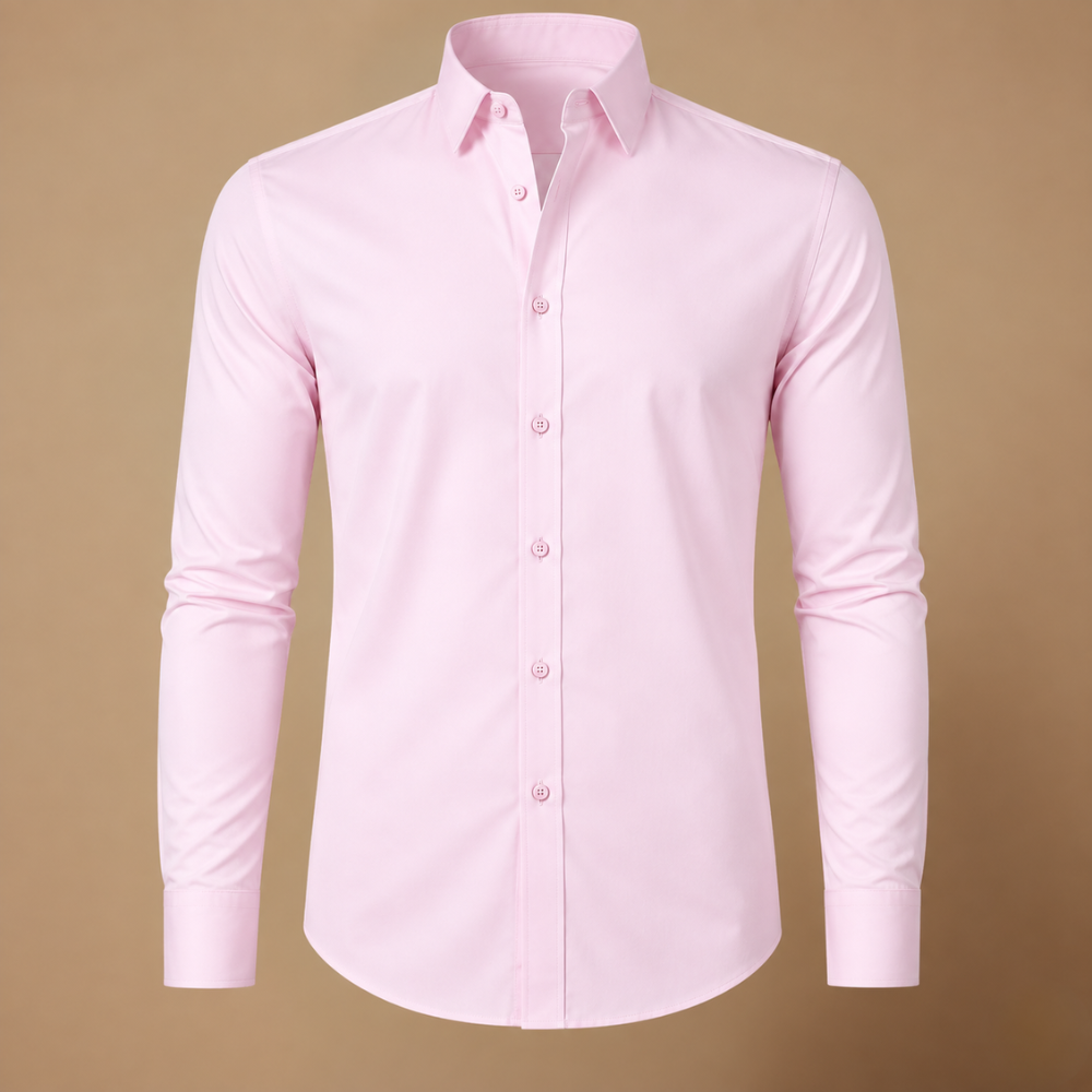 Heren stretch blouse in business casual-stijl Jelle Jora Mode