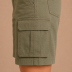 Dames casual cargoshort met meerdere zakken Jelle Jora Mode