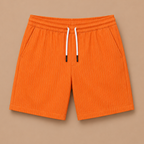 Heren strandboardshorts met trekkoord en zakken Jelle Jora Mode