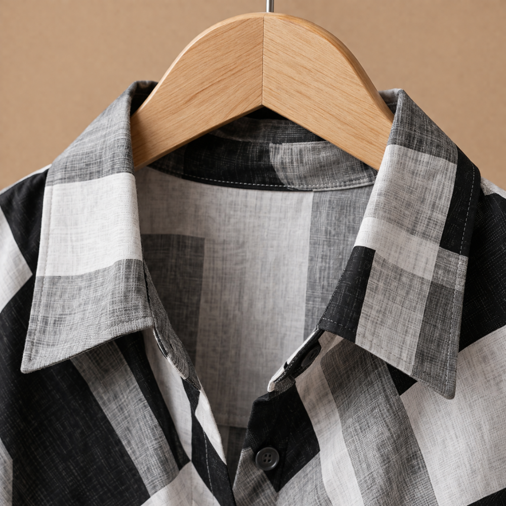 Damesblouse met geometrisch patroon – Een nonchalante stijl Jelle Jora Mode
