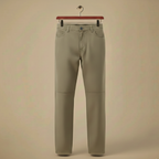 Slim fit geruite rechte broek voor heren Jelle Jora Mode