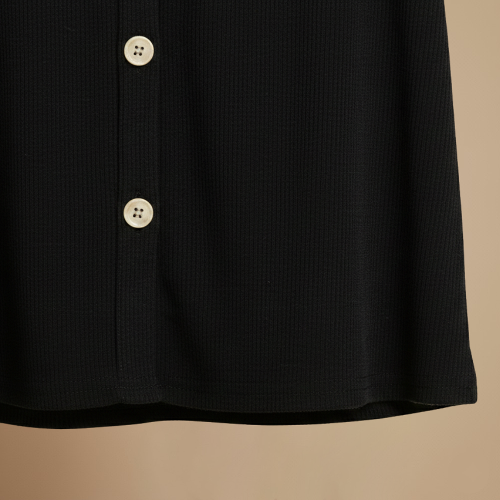 Mouwloze zomerse vesttop met knopen Jelle Jora Mode
