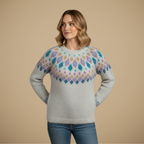 Losvallende trui met ronde hals Jelle Jora Mode