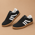 Dames klassieke wandelsneakers met veters Jelle Jora Mode
