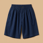 Dames bermudashorts met elastische tailleband Jelle Jora Mode