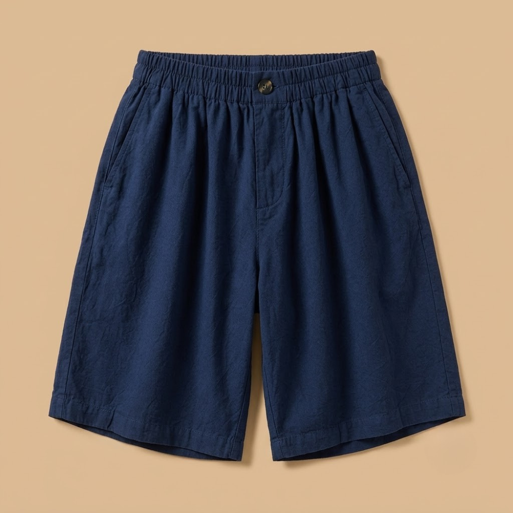 Dames bermudashorts met elastische tailleband Jelle Jora Mode