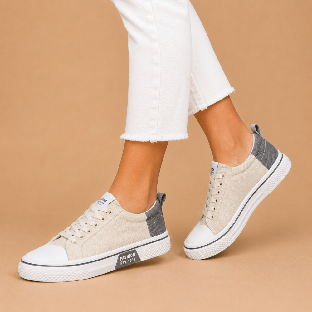 Heren ademende casual veterschoenen Jelle Jora Mode