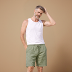 Heren sneldrogende zwemshort met trekkoord en zakken Jelle Jora Mode