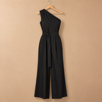 Dames off-shoulder jumpsuit met wijde pijpen Jelle Jora Mode