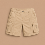 Dames casual cargoshort met meerdere zakken Jelle Jora Mode
