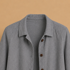 Damesblouse met omgeslagen kraag en knoopsluiting aan de voorkant Jelle Jora Mode