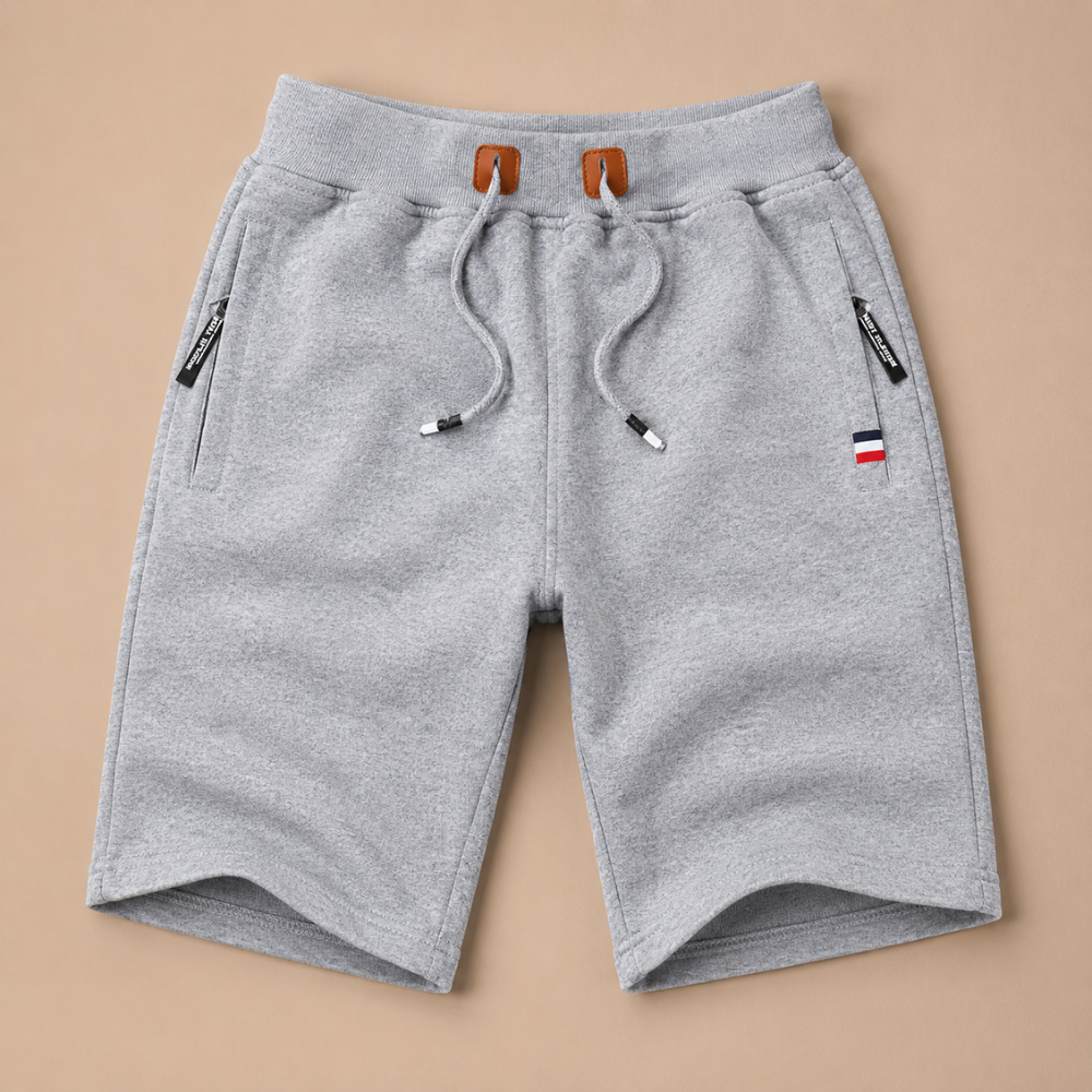 Heren short met trekkoord in een relaxte casual pasvorm Jelle Jora Mode