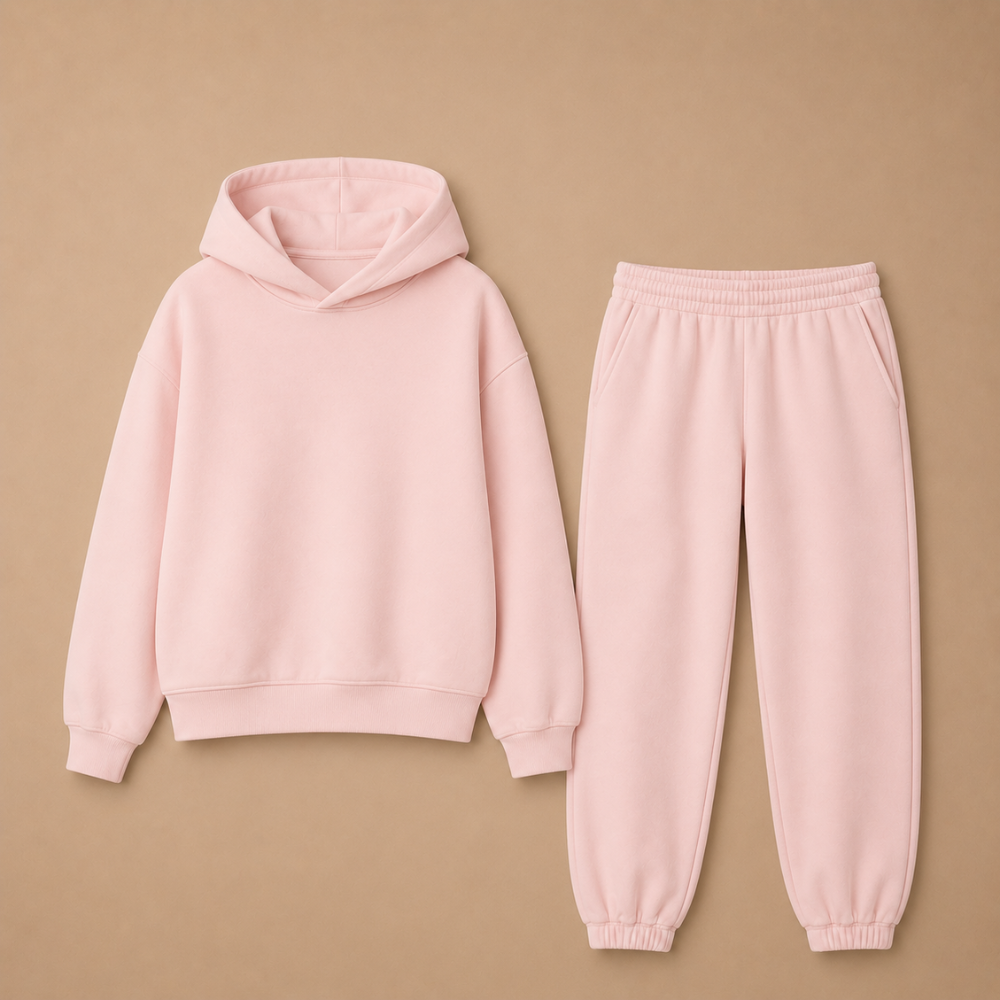 Dames oversized joggingpak met capuchon Jelle Jora Mode