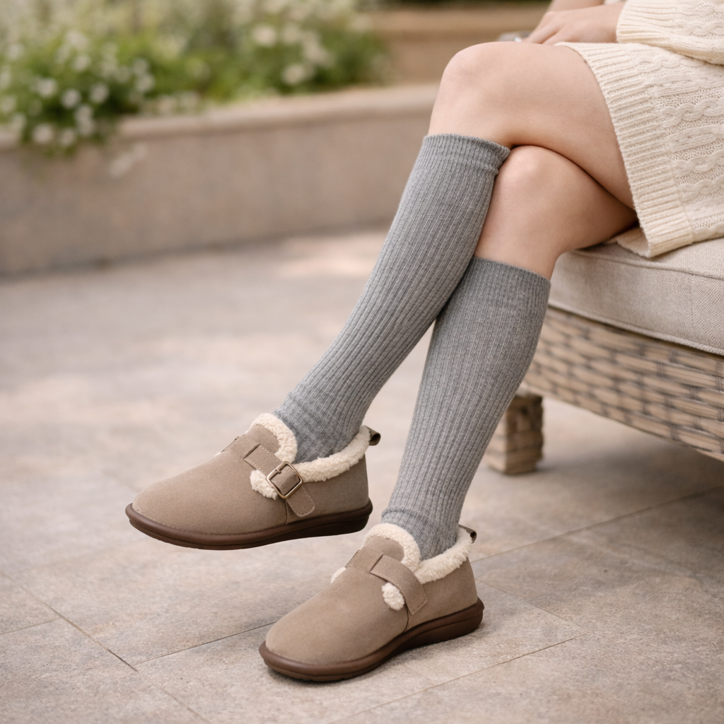 Verfijnde outdoor- en casual instaploafers voor dames Jelle Jora Mode
