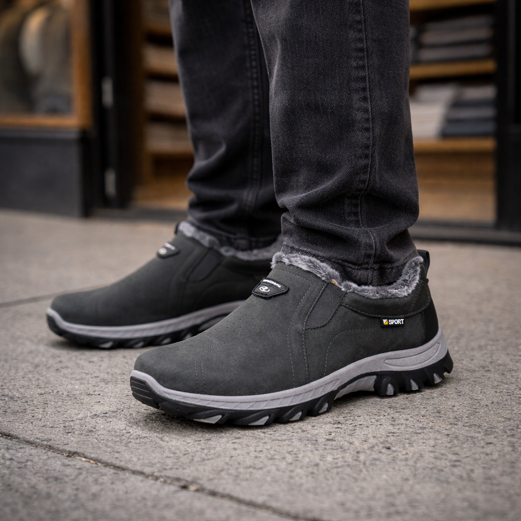 Mannen wintersneeuw laarzen – gezellig mid-calf ontwerp Jelle Jora Mode