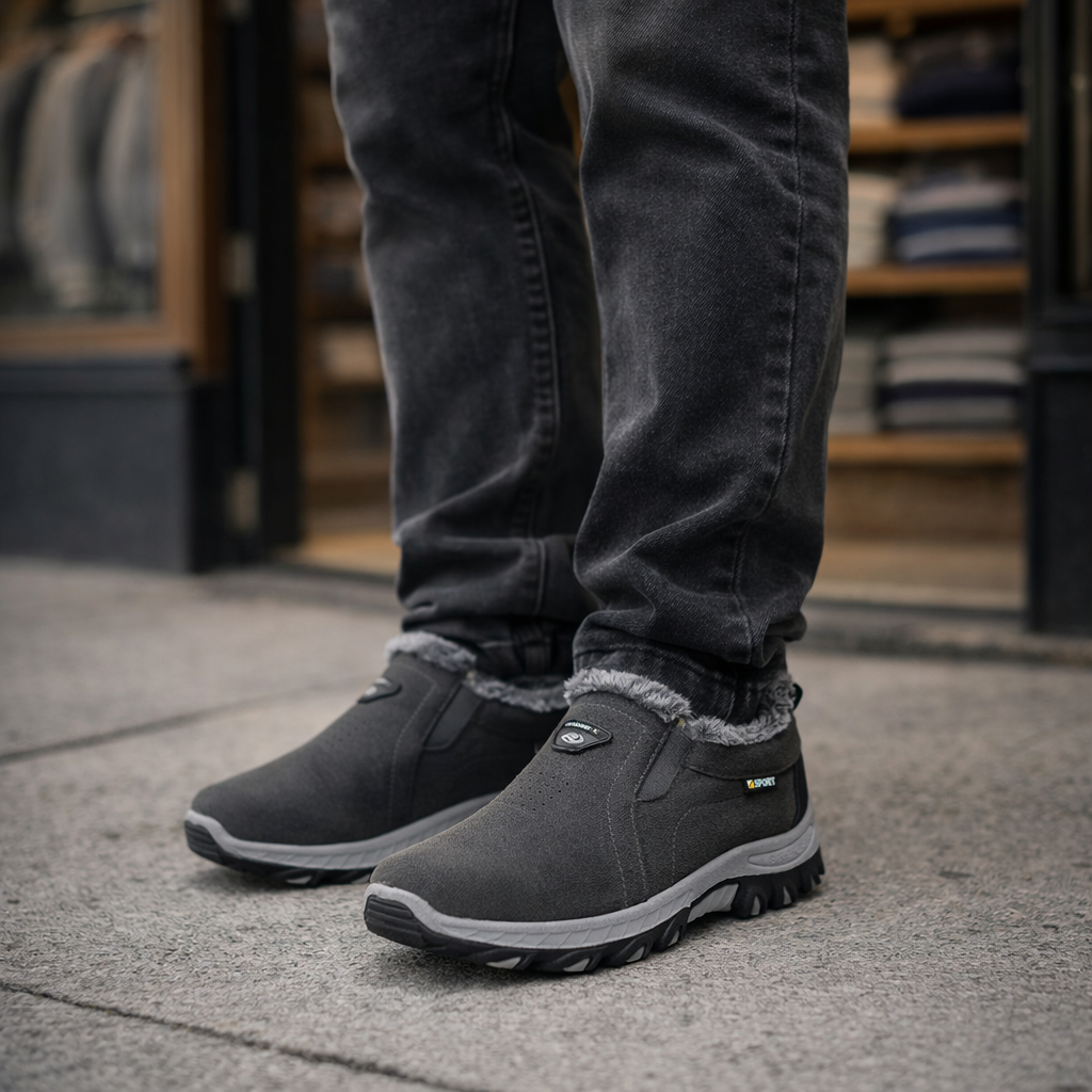 Mannen wintersneeuw laarzen – gezellig mid-calf ontwerp Jelle Jora Mode