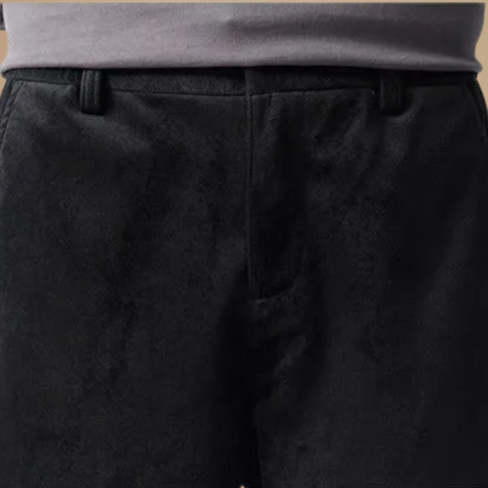 Slim fit geruite rechte broek voor heren Jelle Jora Mode