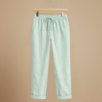 Broek met trekkoord hoge taille voor dames Jelle Jora Mode