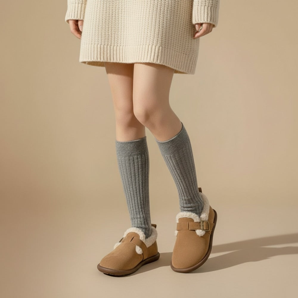 Vrouwen Faux Suede Moccasins - Casual instaploafers Jelle Jora Mode