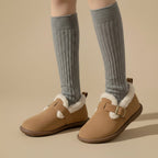 Vrouwen Faux Suede Moccasins - Casual instaploafers Jelle Jora Mode