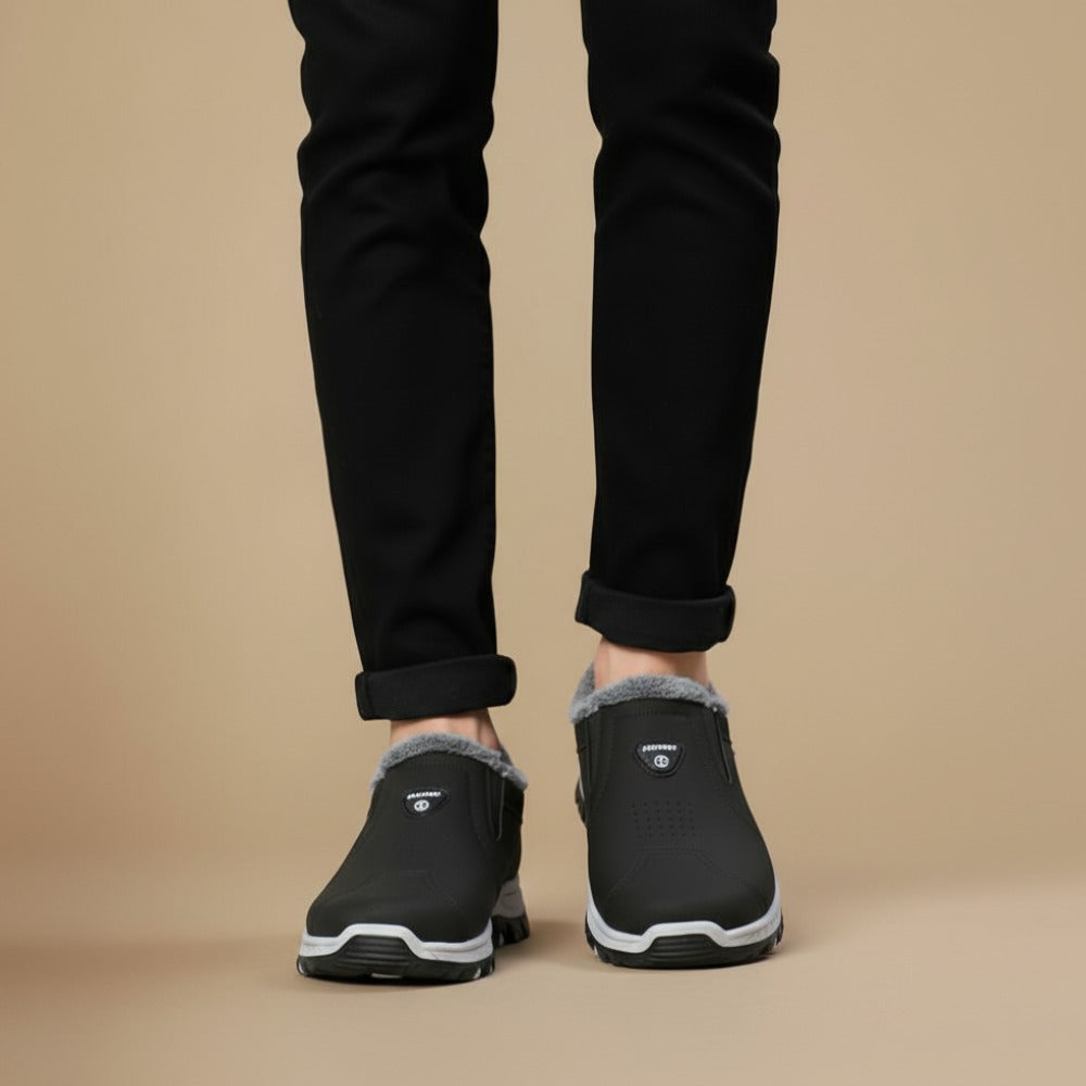 Mannen Wintersneeuw Laarzen – Gezellig Mid-Calf Ontwerp Jelle Jora Mode