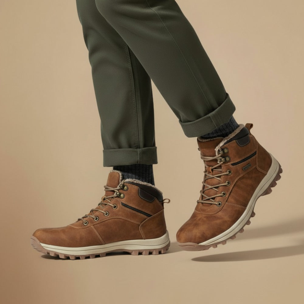 Winter Waterproof Herenlaarzen – Plush Warme Sneeuwlaarzen Jelle Jora Mode