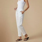 Broek met Trekkoord Hoge Taille voor dames Jelle Jora Mode