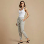 Broek met Trekkoord Hoge Taille voor dames Jelle Jora Mode