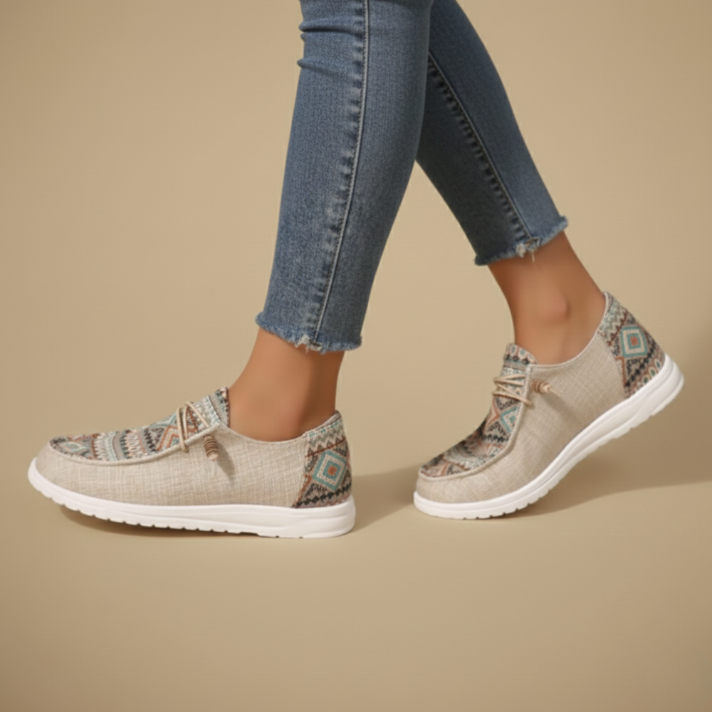 Lichtgewicht slip-on casual loafers voor dames Jelle Jora Mode