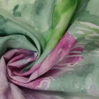 Dames maxi-lange bloemenjurk met zachte drapering Jelle Jora Mode