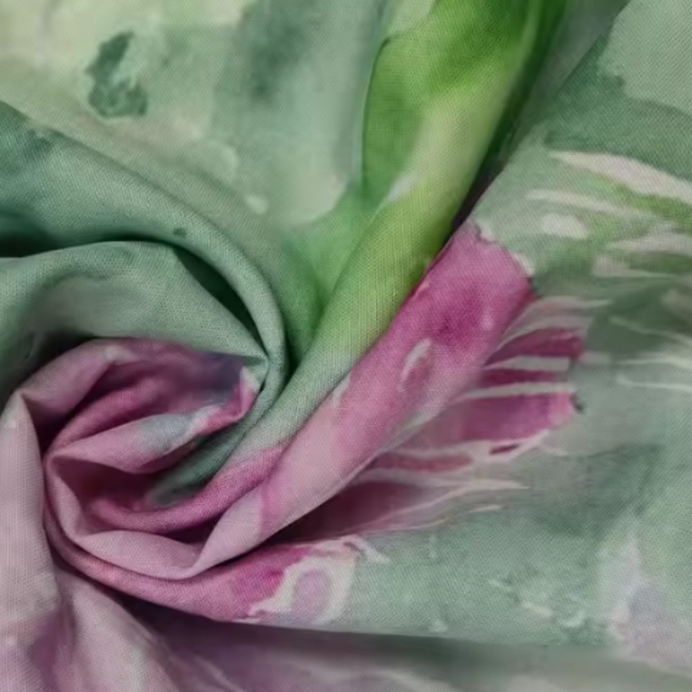 Dames maxi-lange bloemenjurk met zachte drapering Jelle Jora Mode