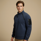 Tactische winddichte polar fleece jas voor heren Jelle Jora Mode