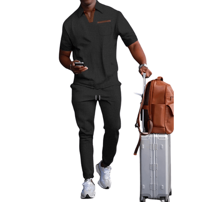Trendy wafelkledingset voor heren Jelle Jora Mode