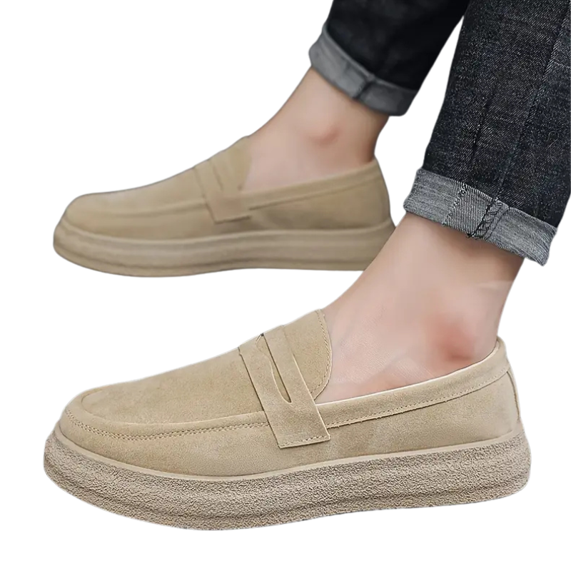 Vintage instaploafers voor heren