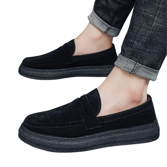Vintage instaploafers voor heren