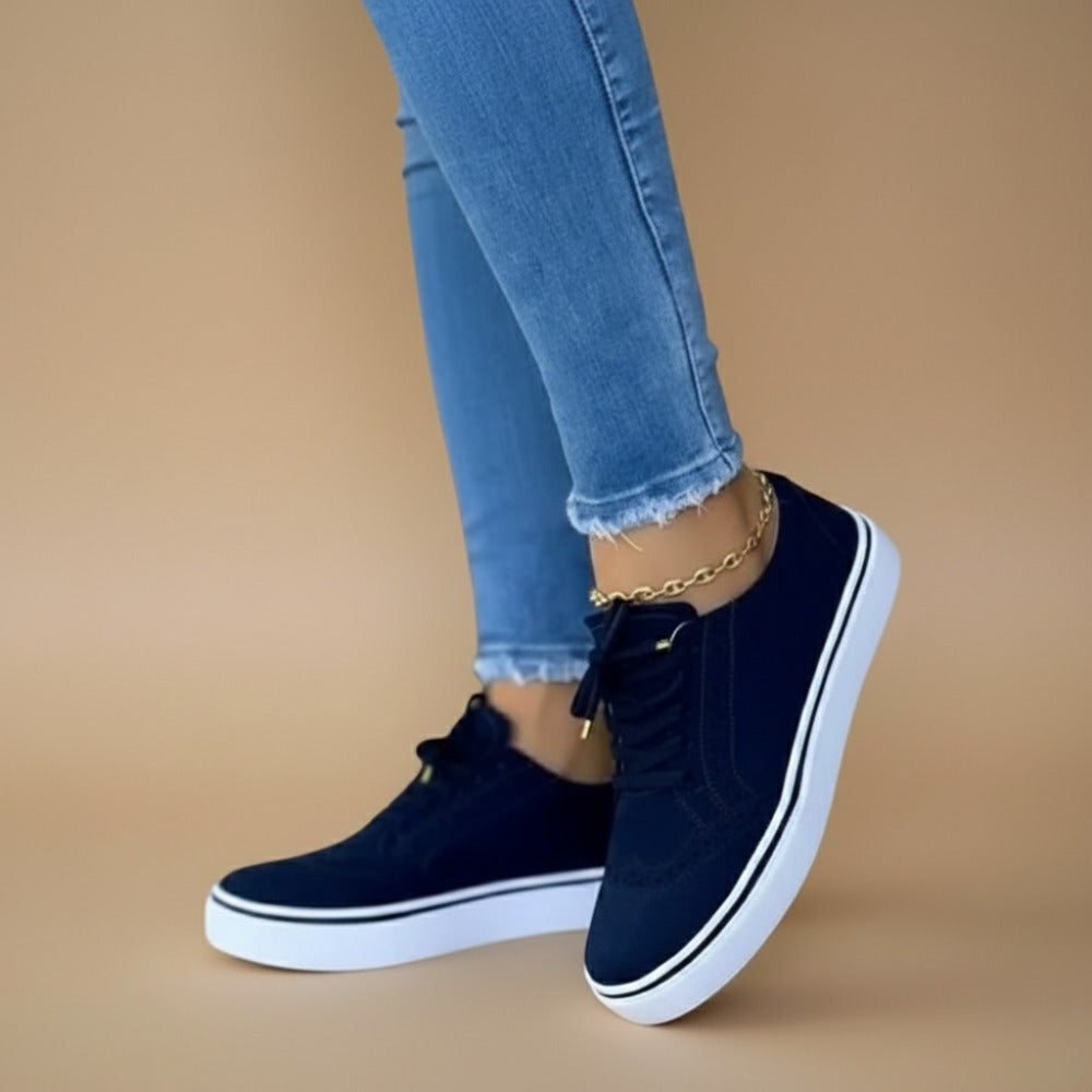 Chique Brogue Platformschoenen Jelle Jora Mode