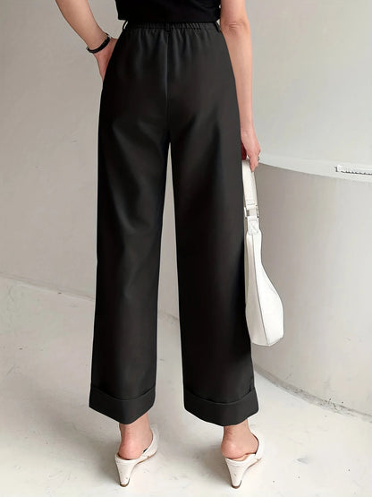Wijde pantalon met zakken Jelle Jora Mode