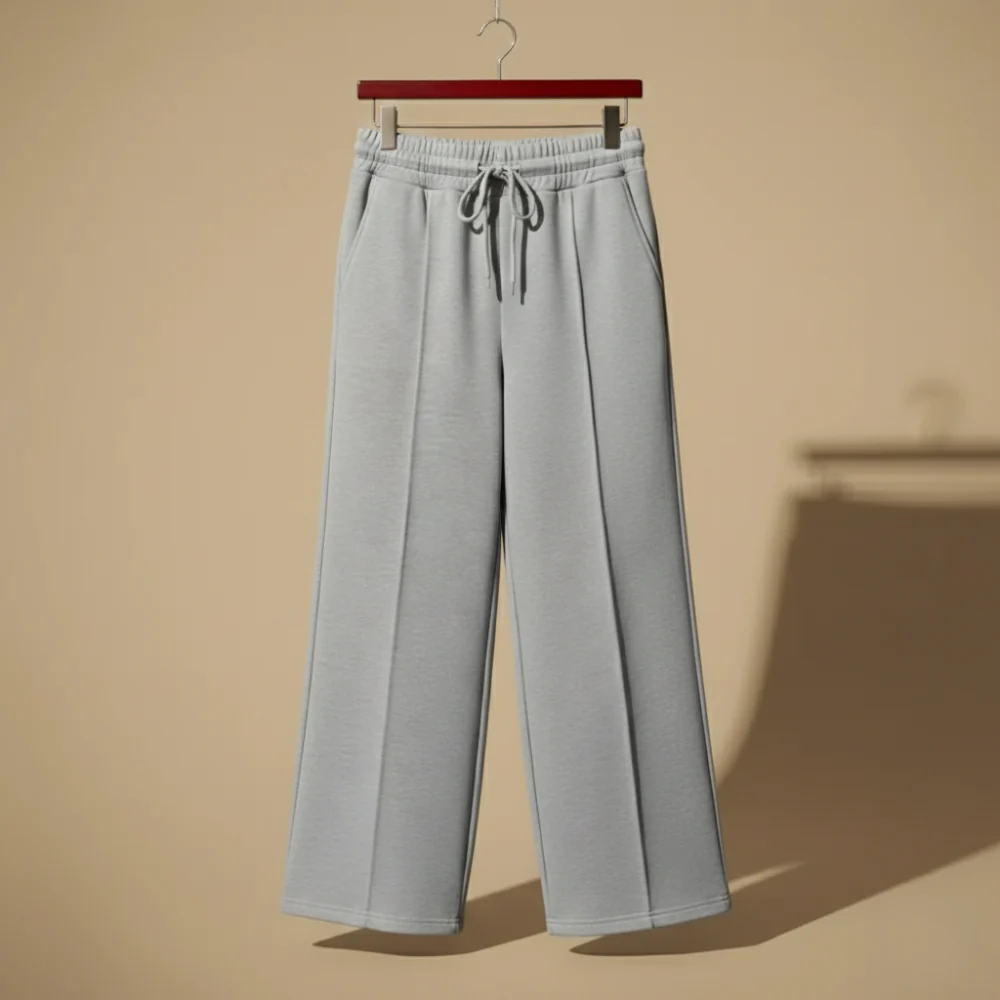 Loszittende casual broek met wijde pijpen voor dames Jelle Jora Mode