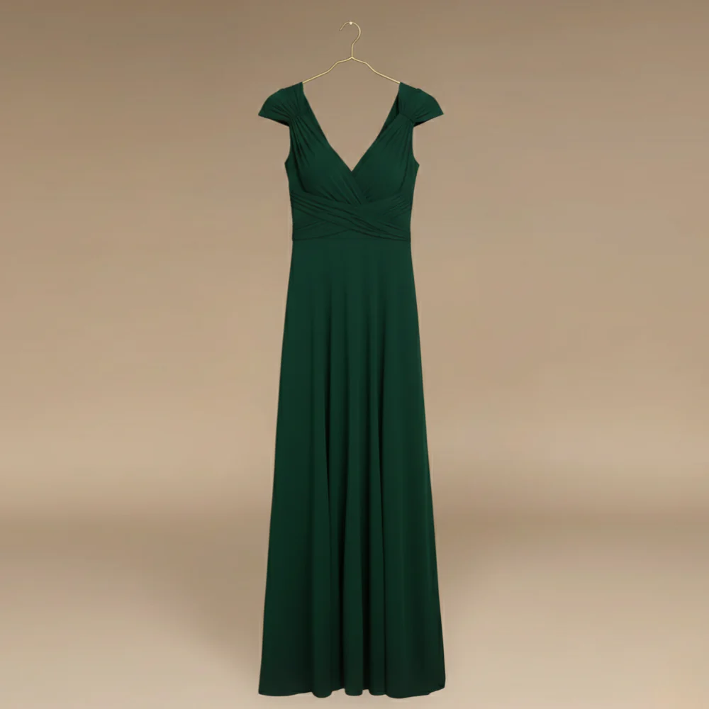 Multi-way maxi-jurk met bandjes voor dames Jelle Jora Mode