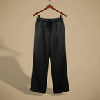Loszittende casual broek met wijde pijpen voor dames Jelle Jora Mode