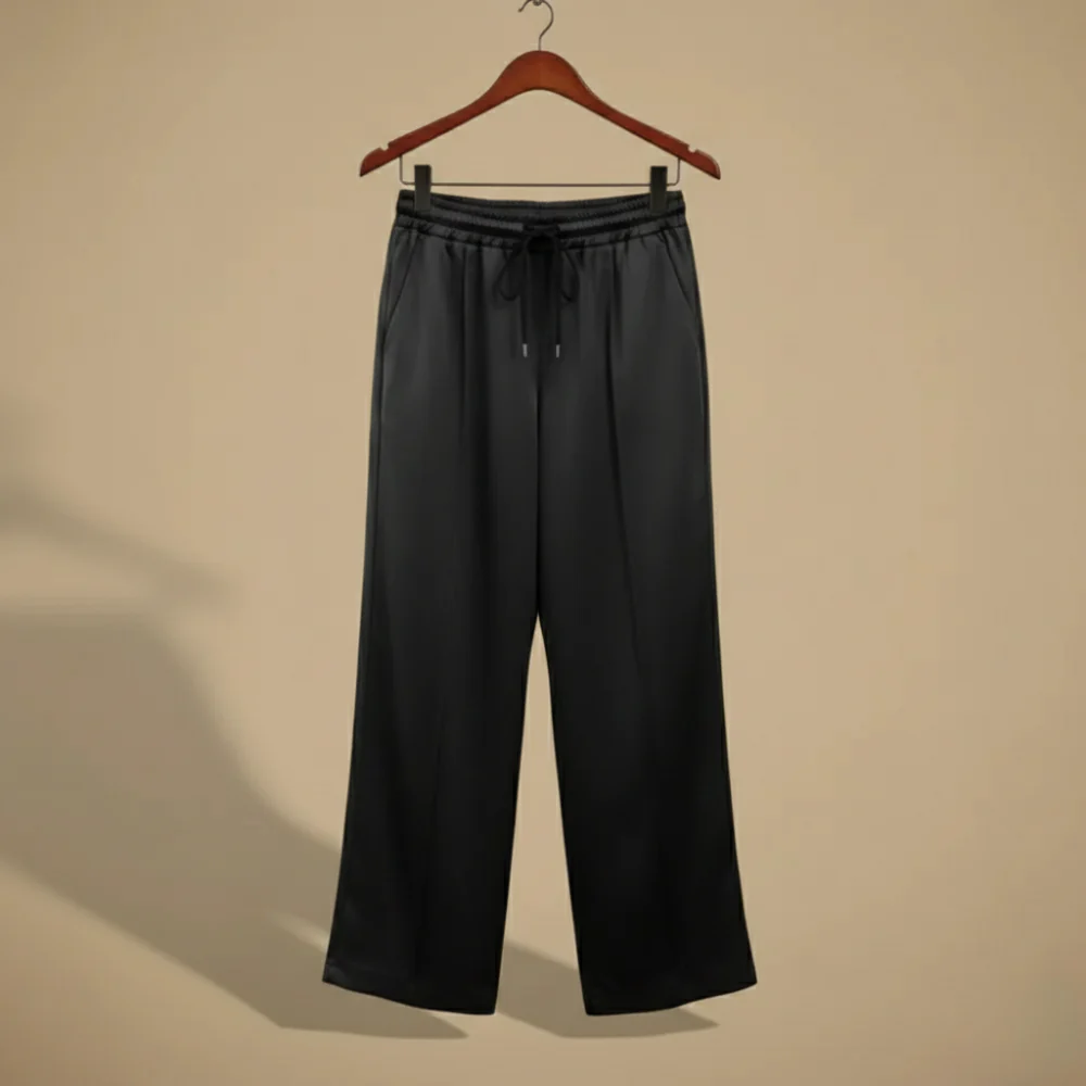 Loszittende casual broek met wijde pijpen voor dames Jelle Jora Mode