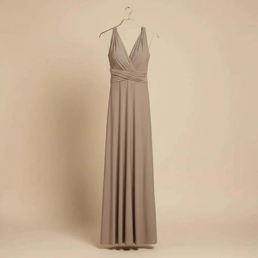 Multi-way maxi-jurk met bandjes voor dames Jelle Jora Mode