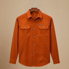 Casual tactisch cargoshirt met lange mouwen Jelle Jora Mode