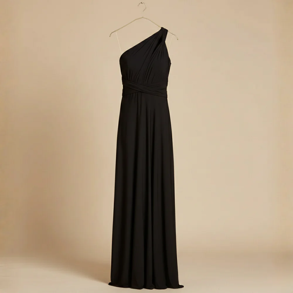 Multi-way maxi-jurk met bandjes voor dames Jelle Jora Mode