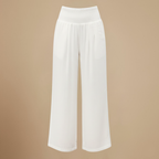 Elastische hoge taille wijde broek Jelle Jora Mode