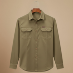 Casual tactisch cargoshirt met lange mouwen Jelle Jora Mode